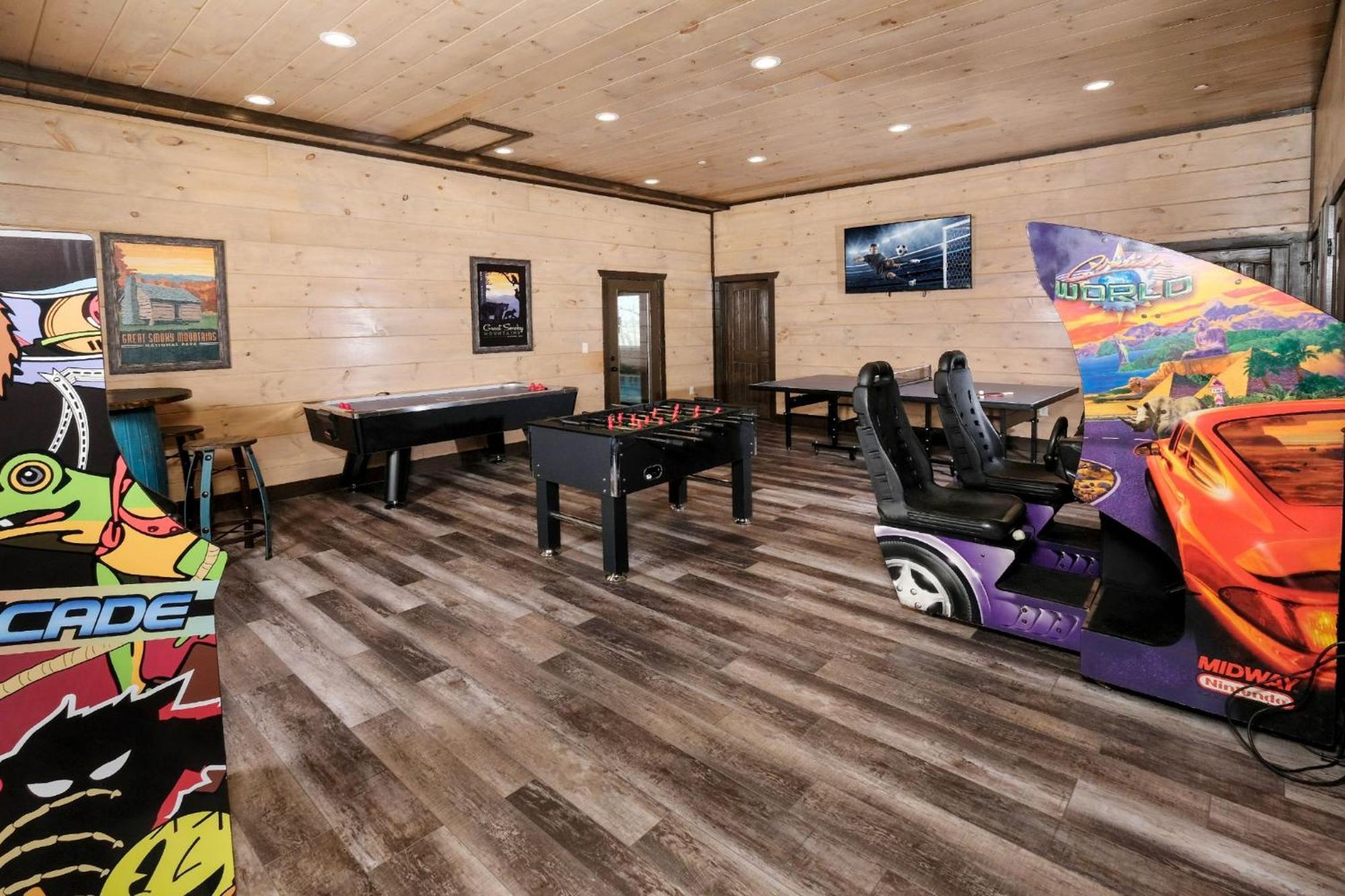Villa Swim And Gym Mansion à Pigeon Forge Extérieur photo
