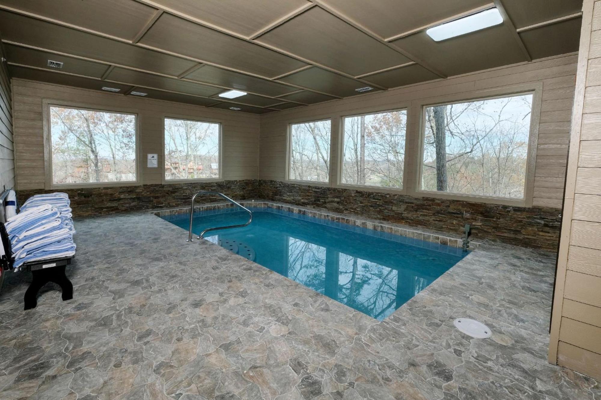 Villa Swim And Gym Mansion à Pigeon Forge Extérieur photo