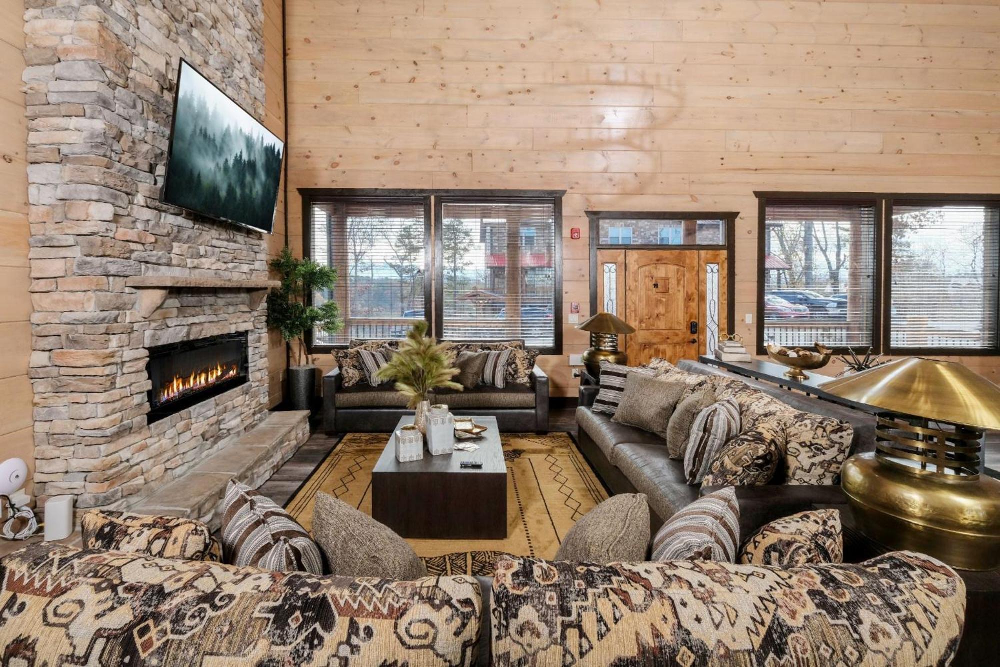 Villa Swim And Gym Mansion à Pigeon Forge Extérieur photo
