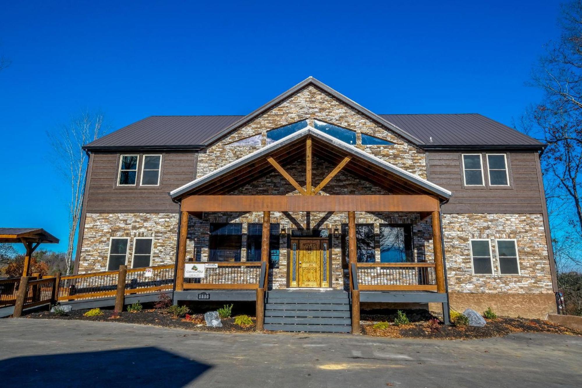 Villa Swim And Gym Mansion à Pigeon Forge Extérieur photo